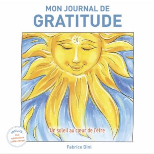Vernissage en ligne du livre : Mon journal de Gratitude de Fabrice Dini