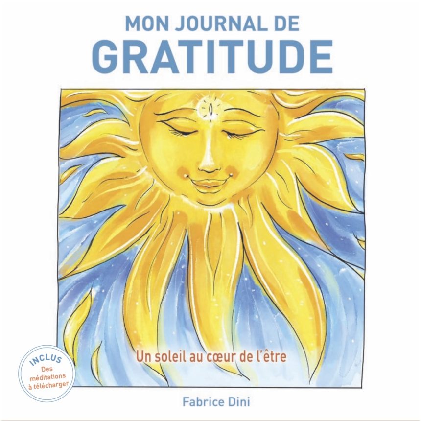 Vernissage en ligne du livre : Mon journal de Gratitude de Fabrice Dini
